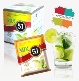 Mix Sachê Caipirinha 51 Limão   Title Mix Sachê Caipirinha, HD Png Download, Transparent PNG