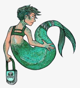 Mermaid Tail Clipart For Print, HD Png Download, Transparent PNG