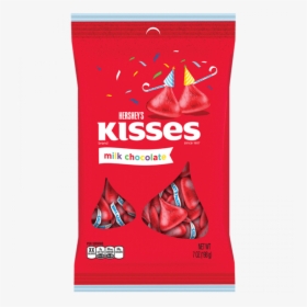 Hershey S Kisses Milk Chocolate Birthday Red 12x198gr, HD Png Download, Transparent PNG