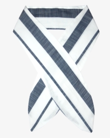 Navy And White Stripe Headscarf, HD Png Download, Transparent PNG
