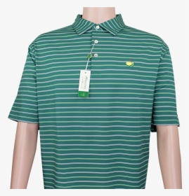 Masters Evergreen Lime & White Striped Peter Millar, HD Png Download, Transparent PNG