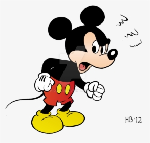 Animate Drawing Mickey Mouse Transparent Png Clipart, Png Download, Transparent PNG