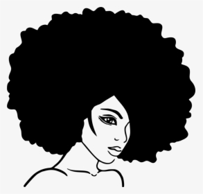 Hair Clipart Afro, HD Png Download, Transparent PNG