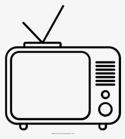 Tv Coloring Page, HD Png Download, Transparent PNG