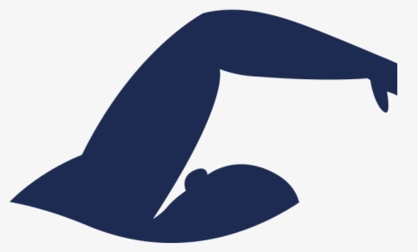 Swimming Silhouette Png, Transparent Png, Transparent PNG