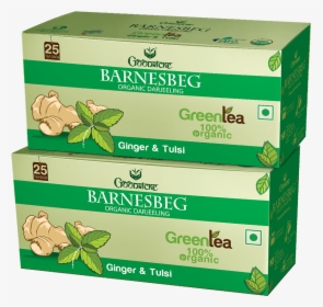 Tea Leaves Png -buy Barnesbeg Ginger & Tulsi Green, Transparent Png, Transparent PNG