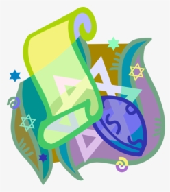 Vector Illustration Of Jewish Kippah Kip Yarmulke Cap, HD Png Download, Transparent PNG