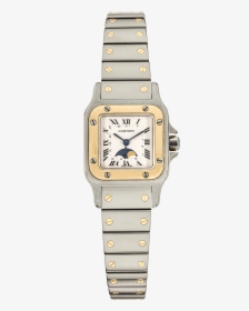 Santos Galbee Moon Phase Yellow Gold And Stainless, HD Png Download, Transparent PNG