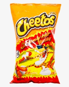 Cheetos Chips Flamin Hot Crunchy, HD Png Download, Transparent PNG