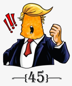 Cheeto Trump Done Numbers Smaller, HD Png Download, Transparent PNG