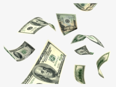 Flying Dollar Transparent, HD Png Download, Transparent PNG