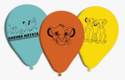 Balões De Aniversário Bexigas Do Rei Leão Pacote Com, HD Png Download, Transparent PNG