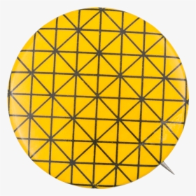 Yellow Pattern Art Button Museum, HD Png Download, Transparent PNG