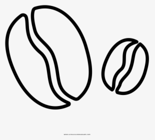 Coffee Beans Coloring Page, HD Png Download, Transparent PNG