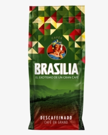 Café Tostado Natural Descafeinado En Grano Brasilia, HD Png Download, Transparent PNG