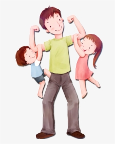 Father S Day Love Desktop Wallpaper Child, HD Png Download, Transparent PNG