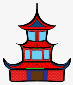 Pagoda Clipart Chinese, HD Png Download, Transparent PNG