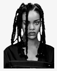 Rihanna Box Braids , Png Download, Transparent Png, Transparent PNG
