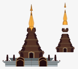 Pagoda Png, Transparent Png, Transparent PNG