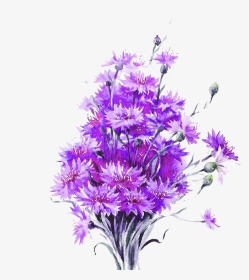 Drawn Bouquet Lavender Plant, HD Png Download, Transparent PNG