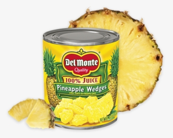 Pineapple Wedges In 100% Juice, HD Png Download, Transparent PNG