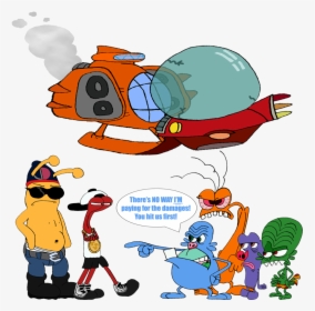 Six Aliens, Two Busted Spaceships By The Man Of Tomorrow, HD Png Download, Transparent PNG