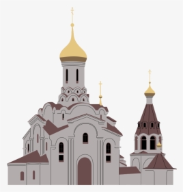 Cathedral, Christianity, Religion, Russia, Temple, HD Png Download, Transparent PNG