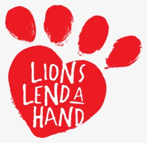 Lions Lend A Hand, HD Png Download, Transparent PNG