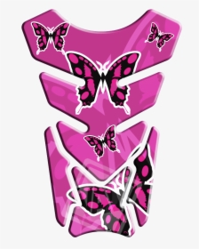 Comprar Adesivo Protetor De Tanque Feminino Borboleta, HD Png Download, Transparent PNG