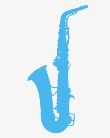 Saxophone Silhouette Png, Transparent Png, Transparent PNG