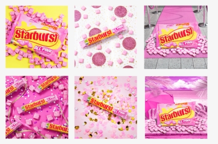 All Pink Starburst, HD Png Download, Transparent PNG