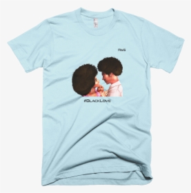 Loving Black Couple T-shirt, HD Png Download, Transparent PNG