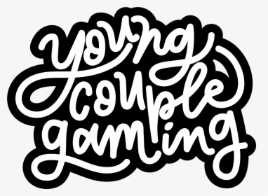 Young Couple Gaming Logo, HD Png Download, Transparent PNG