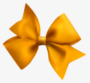 Orange Bow Png, Transparent Png, Transparent PNG