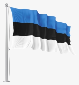 Estonia Waving Flag, HD Png Download, Transparent PNG