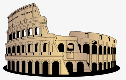 Clip Art Roman Colosseum Clipart, HD Png Download, Transparent PNG