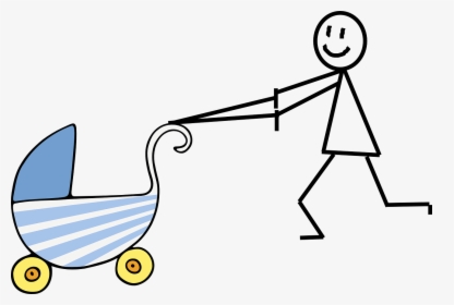 Baby Stroller Png, Transparent Png, Transparent PNG