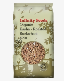 Infinity Foods Organic Kasha Roasted Buckwheat 500g, HD Png Download, Transparent PNG