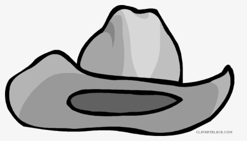 Cowboy Hat Clipart Black And White, HD Png Download, Transparent PNG