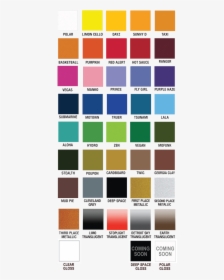 Plutonium Color Chart, HD Png Download, Transparent PNG