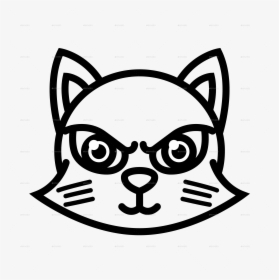 Outline Png/cat Funny Icon-14, Transparent Png, Transparent PNG