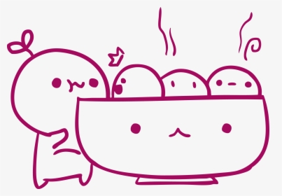 Tangyuan Stuffing Baozi Mochi Zongzi, HD Png Download, Transparent PNG