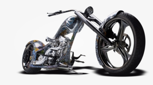 Chopper Motorcycle Png, Transparent Png, Transparent PNG
