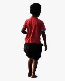 Boystandingwaterback, HD Png Download, Transparent PNG