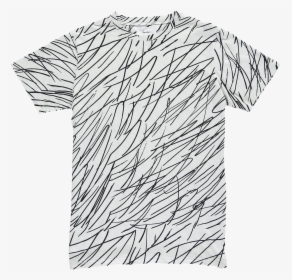 Scribble T Shirt White, HD Png Download, Transparent PNG