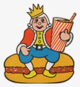 Hamburger Whopper Clip Art - First Burger King Logo, HD Png Download, Transparent PNG