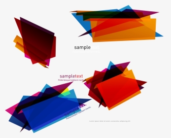 Origami Vector Banner - Umbrella, HD Png Download, Transparent PNG