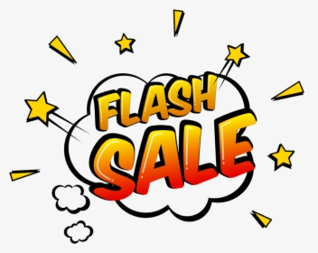 Flash Sale Banners Png - Logo Flash Sale Png, Transparent Png, Transparent PNG