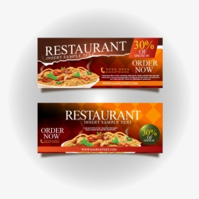 Restaurant Food Banner Design, HD Png Download, Transparent PNG