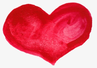 Transparent Spray Paint Heart - Painted Heart Transparent, HD Png Download, Transparent PNG
